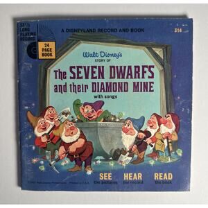 Walt Disney‘s Story Of The Seven Dwarfs And Their Diamond Mine 33 1/3